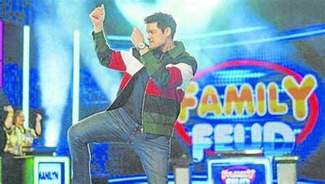 Dingdong on his game show ‘Family Feud’ filling in for time slot .